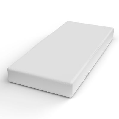 Lotus Satin Spannbetttuch Weiss