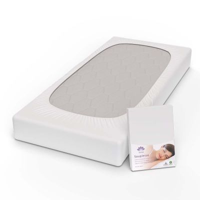 Lotus Jersey Fixleintuch Souplesse Weiss 